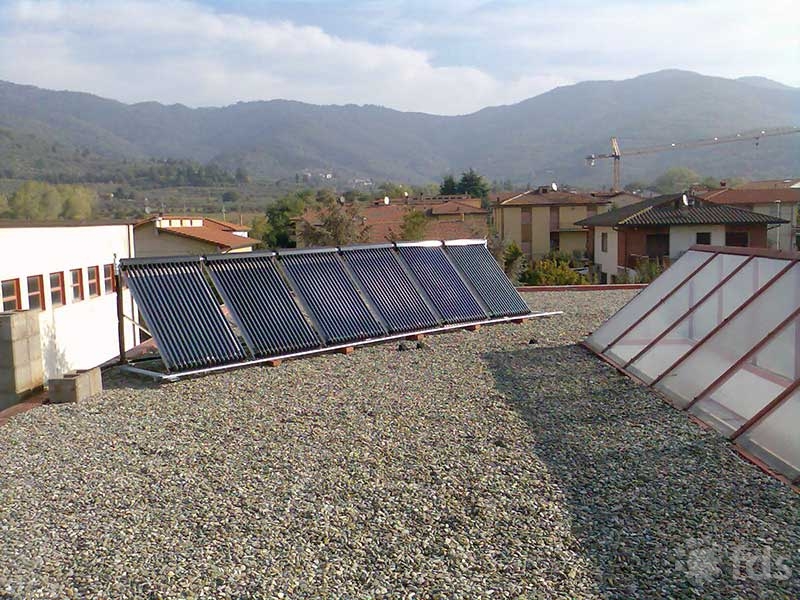 Grande solare termico / Large scale solar thermal installations